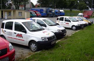 Cz�� parku samochodowego